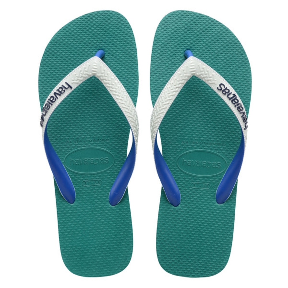 Havaianas Top Mix Flip Flops in Green -  Men's 9/10, Women's 11/12